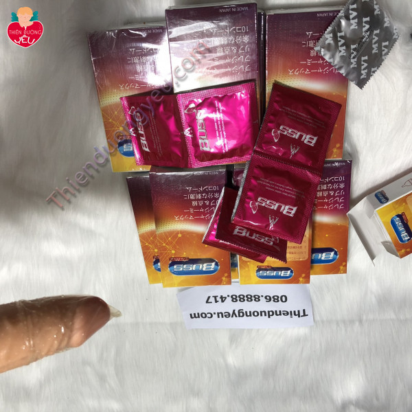 Hộp Bao Cao Su Buss Gai Li Ti Cực Phê Giá Rẻ Chính Hãng